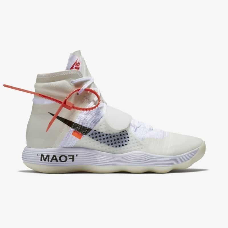 Nike react hot sale off white